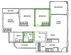 Blk 519B Centrale 8 At Tampines (Tampines), HDB 4 Rooms #533100211